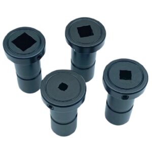 Metric set of 4x Square Broached inserts.