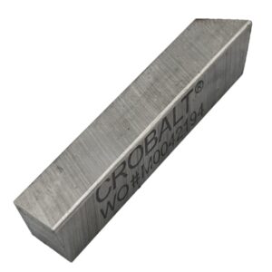 1/4" x 1 1/2" Square Crobalt Tool Bit